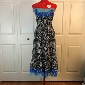 NWT Speed Control New York Strapless Summer Dress S